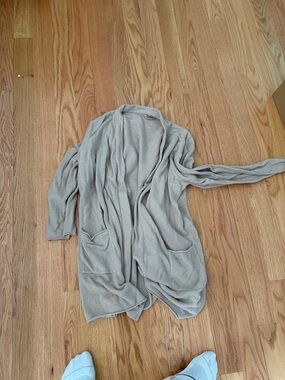 Barefoot Dreams Cozy Chic Lite Cardigan - Light Beige